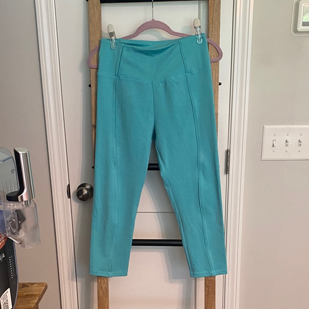 Marika Turquoise Leggings